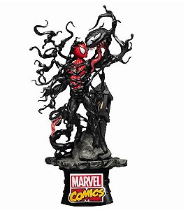 Figure Estátua Venom Vs Spider Man Marvel Comics - Beast Kingdom
