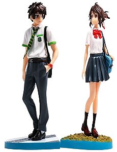Figure Estátua Mitsuha e Taki Kimi No Na Wa - Animes Geek
