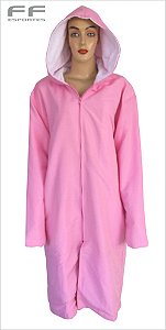 Roupão / Parka Para Natação - Cor Rosa