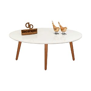 Mesa de Centro Redonda Para Sala