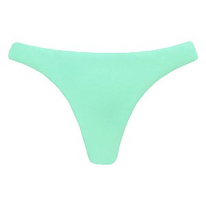 Calcinha de Biquíni Tanga Verde Menta Neon Liso