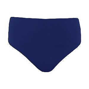 Calcinha de Biquíni Hot Pants Azul Marinho Liso