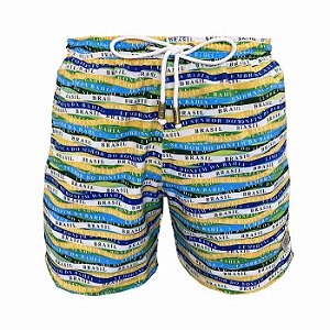 Shorts Bermuda Masculina de Praia Senhor do Bonfim Brasil