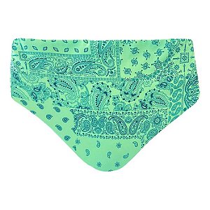 Calcinha de Biquíni Hot Pants Bali Menta Neon