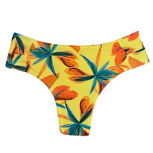 Calcinha de Biquíni Alça Larga Borboleta Tradicional Primavera Ensolarada
