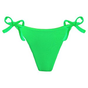 Calcinha de Biquíni Empina Bumbum Verde Neon Liso