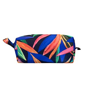 Necessaire Marétoa Folhagens Coloridas