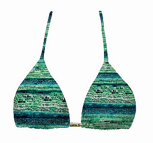 Top de Biquíni Cortininha Noronha Verde