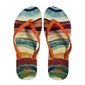 Chinelo Dunas Colorido Marétoa