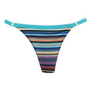 Tanga de fio dental Rainbow Biquíni fio dental calcinha minúscula