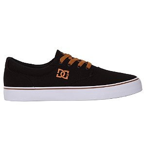 TENIS DC NEW FLASH 2TX BLACK/BROWN/WHITE