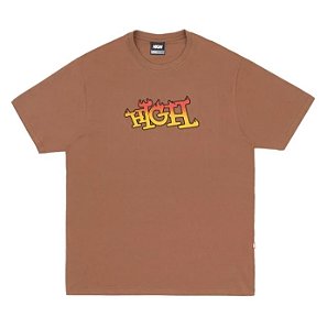 CAMISETA HIGH TEE THINK BROWN