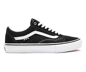 TENIS VANS OLD SKOOL PRO BLACK WHITE