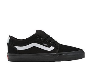 TENIS VANS SKATE CHUKKA LOW SIDESTRIPE BLACK WHITE