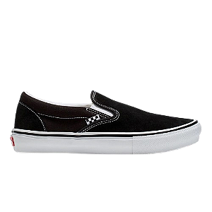 TENIS VANS SKATE SLIP ON PRO BLACK WHITE