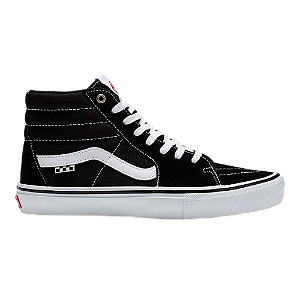 TENIS VANS SKATE SK8 HIGH PRETO BRANCO