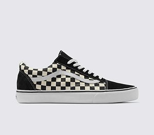 TENIS VANS OLD SKOOL PRIMARY CHECKERBOARD PRETO BRANCO