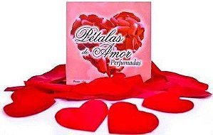 Petalas Perfumadas em Forma de Coração