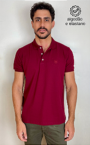 Pólo Piquet Premium Tony Menswear Vinho