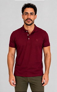 Pólo Piquet Premium Tony Menswear Vinho