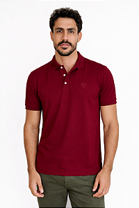 Pólo Piquet Premium Tony Menswear Vinho