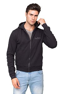Jaqueta Masculina de Moletom Básica Vermelho Escuro