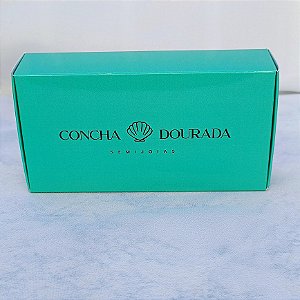 Caixinha para presente - Concha Dourada