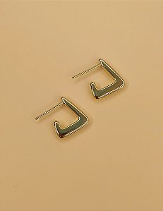 Brinco Luana - Banhado a Ouro 18k