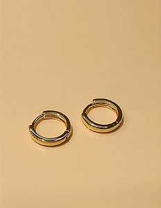 Brinco de argola G - Banhado a Ouro 18k