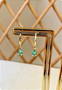 Brinco Tifanny - Banhado a Ouro 18k