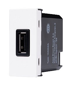 Unno Branco - Módulo Tomada USB 750mA N1185