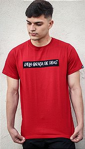 Camiseta "PELA GRAÇA DE DEUS"