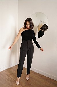Blusa Tricot Tinder Ombro Só