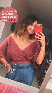 BLUSA TRANSPASSADA TRICOT TWIGGY