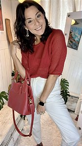 Blusa Canoa Verão Capri