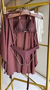 BIQUÍNI MARROM CAFÉ