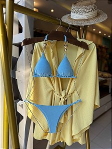 CONJUNTO DUO METAL AZUL