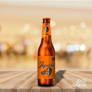 Rótulo adesivo personalizado para garrafa de cerveja Cacildis - Mussum