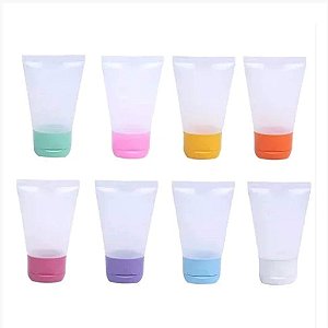 Kit com 10 Bisnagas Plásticas 30ml