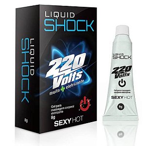 Liquid shock 220 volts vibrador líquido - 8gr