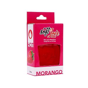 Gel comestível Hot 30ml - Morango