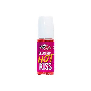 Gloss do beijo Gel Elétrico Hot Comestível 10ml - Morango com Champanhe