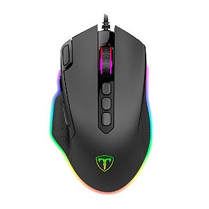 Mouse Gamer T-Dagger Bettle RGB 8000 DPI 10 Botões T-TGM305