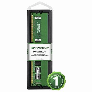 Memória para Desktop 4GB DDR3 1600MHZ Macrovip MV16N11/4