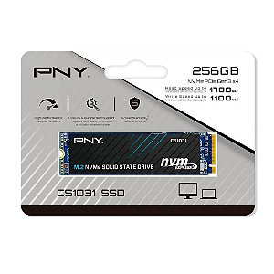 Hd SSD 256gb M.2 Nvme 2280 PNY M280C1031-256-CL