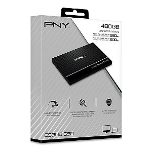 HD SSD 480gb PNY SATA 3 - 2.5" SSD7CS900-480-RB