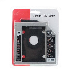 Adaptador Caddy Segundo Hd Ou Ssd 9.5mm Para Notebook