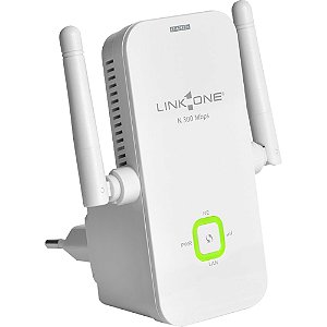 Ponto De Acesso Extensor Wireless 300mbps L1-Ap312n Branco Link One