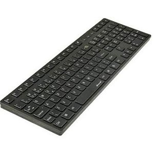 Teclado Multimidia Usb Slim Preto Abnt2 Mk601 Fortrek