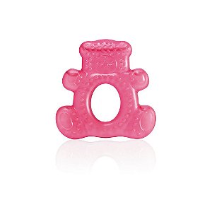 Mordedor com Água Teddy Bear Rosa Multikids Baby - BB144